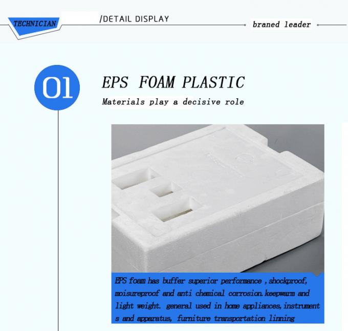 High Density Buffer EPS Foam Packaging 100mm Expanded Polystyrene Sheets
