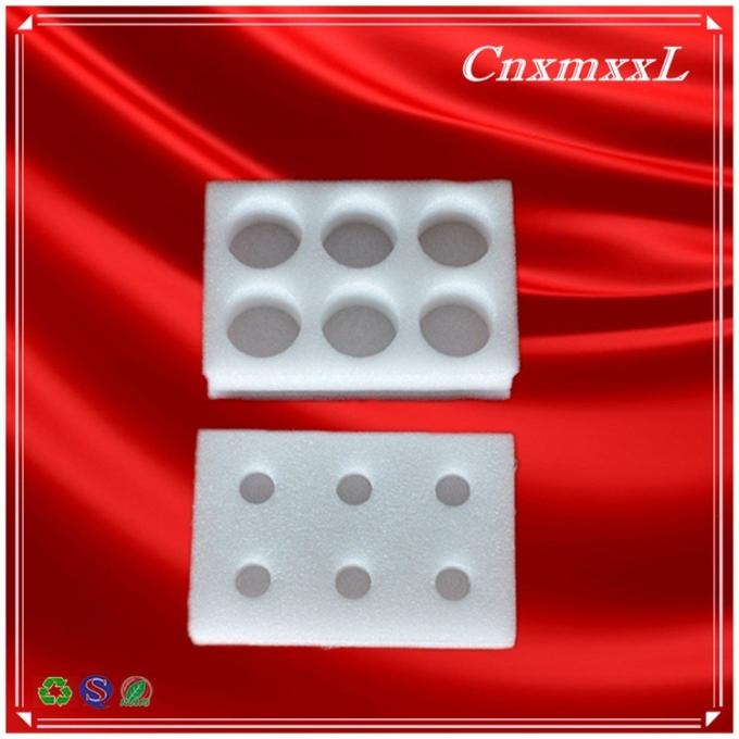 White High Density EPE Foam Packaging Styrofoam Shipping Box With Inserts