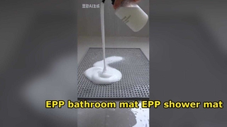 Our shower mat is manufactured from EPP (Expanded Polypropylene), redefining safety standards for sh