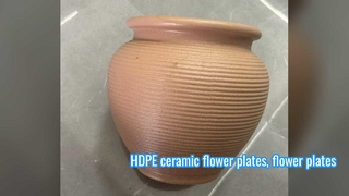 HDPE ceramic flower plates, vintage flower plates, plastic flower plates for sale