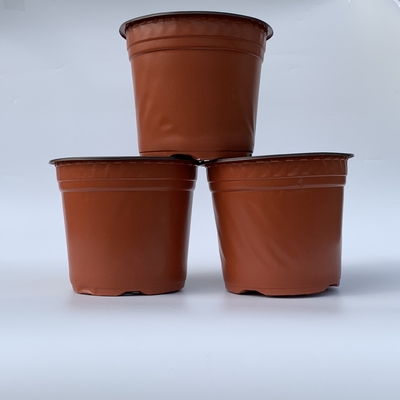 Soft Thickened Edge PP 3 Gallon Plastic Flower Pots Bottom Drainage