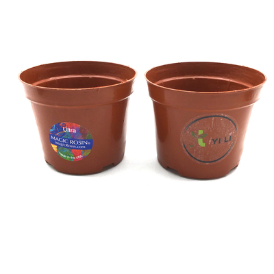 Wholesale Plastic flower pot Plant pots gallon nursery pots with Label