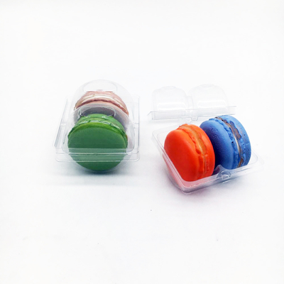 macaron packaging tray blister 2 pack box