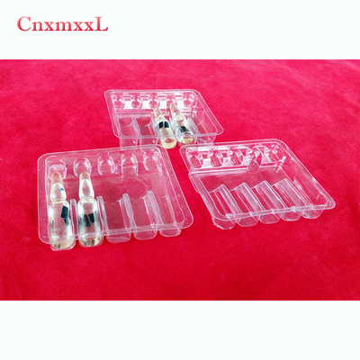 ISO Certificate Vial Ampoule Trays Plastic Packing Tray For 2ml 3ml 5ml 10ml