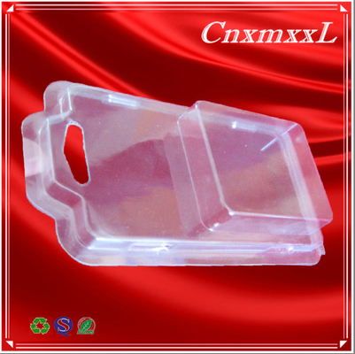 Double Clamshell Durable 0.6mm PVC Blister Tray Packaging For Hardware