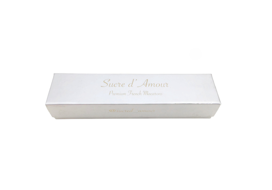 Candy Color Clamshell Gift Box Macaron White Cardboard Packaging Gift Box Customized