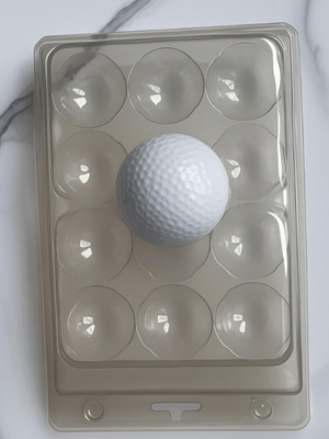 12 Golf Balls Transparent Packaging Plastic Box Packaging Golf Ball Packing