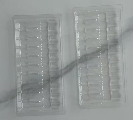 Wholesale Supply Of Porcelain White Water Needle Blister Plastic Tray Medical Gift Box Medical Plastic Box High Quality