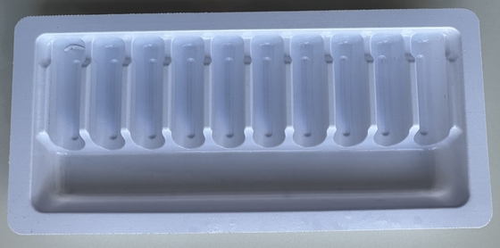 Pharmaceutical PET Ampoule Tray Customization 1ml 2ml 5ml 10m Water Injection PET Ampoule Tray Wholesale Customization