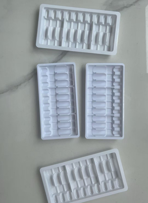 Customized production of 2-milliliter 10-dose vial plastic trays (PET trays), ampule bottle trays. Welcome to inquire.