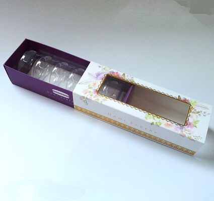 Macaron drawer box, premium box, folding box, customizable available