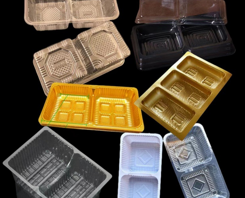 Disposable PET Box with Heat Sealing and Customized Design for Chocolate and Fruit Packaging