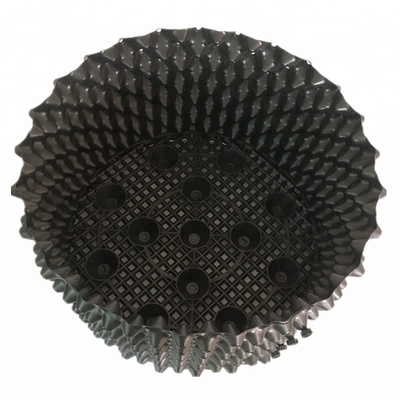 HDPE material black plastic root control pots for Spruce