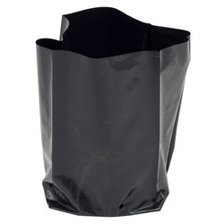 White Black Plastic Grow Bag Nursery Bags With Holes