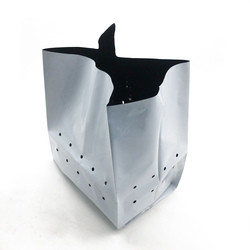 White Black Plastic Grow Bag Nursery Bags With Holes