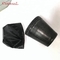 Durable Injection Molded 0.5L HDPE Plastic Flower Pot Black 9cm Top Diameter