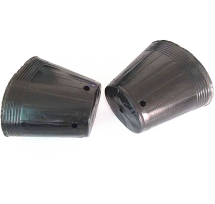 Manufactory custom design PS PVC plastic soft planters for tree flower seedlings