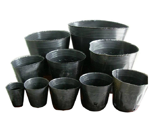 wholesale plastic  seedling tray , soft black pot  for Garden supplies
