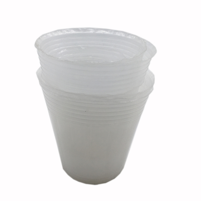 Soft And Thin Plastic Nursery Pot  Transparent And  Black Color