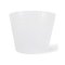 White plastic nursery pots Pure HDPE nursery pot soft flower pot in low price