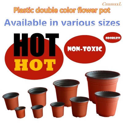 plastic flower pot plant pot for grow healthily eco-friendly