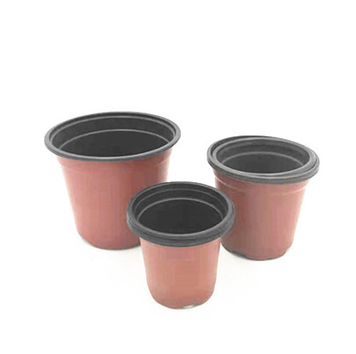 wholesale Two-color plastic flower pot for Orchid seeds