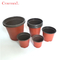 Parlor Palm 5.5cm Opening Dia Mini Plastic Pots Indoor Plant Pots 5cm High