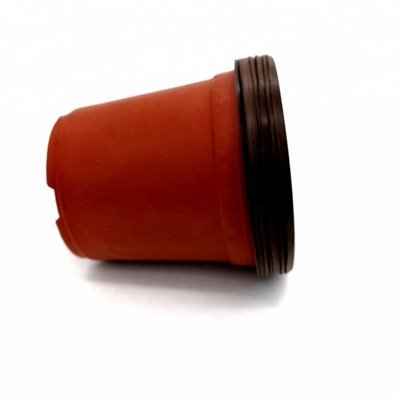 PP Sun  15cm Width Plastic Flower Pots 12 Drainage Holes