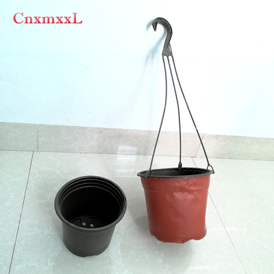 strong plastic flower pot hanging Pots flowers hook garden flower pot hanger