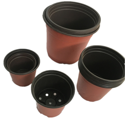 New style Black flower plant pot Plastic pots large plastic garden pots for plants