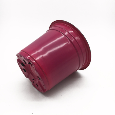 High quality red color plastic flower pot