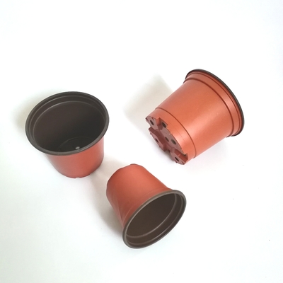 PP Plastic bicolored Flower Garden Pots For Planting