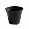 Customizable Black Plastic Flower Pot Outdoor Gallon Pot High Quanlity