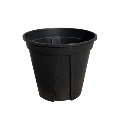 wholesale 2.5L black plastic pot garden plastic nursery gallon pot thick gallon bonsai pruning made of PP/HDPE