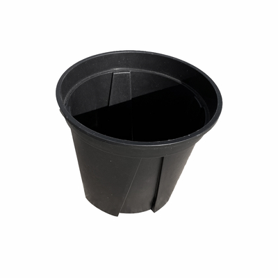 wholesale 2.5L black plastic pot garden plastic nursery gallon pot thick gallon bonsai pruning made of PP/HDPE