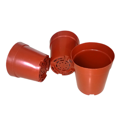 hydroponics plastic flower pot 1 gallon nursery pot plastic hanging planter flower plant large PP bonsai container in low price