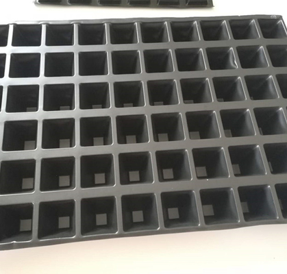 72 cells vacuum forming vegetable fruit nursery seed plastic trays
