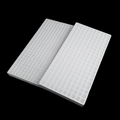 Tear Resistant White Foam Seedling Tray With 105 128 200 Cells