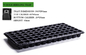 1.5inch Hole Germination Plastic Planting Trays Anti Aging 72 Cell Propagation Tray