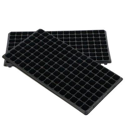 Plastic seeding tray with many kinds of holes for you to plant planters 128 holes seedling tray