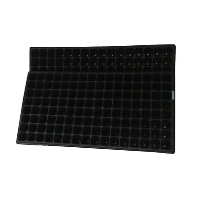 Plastic seeding trays with 32 50 72 128 200 holes made of pvc ps material