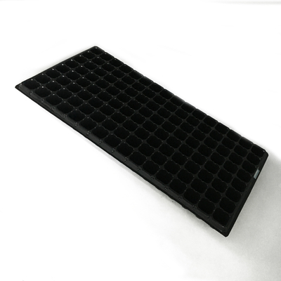 Plastic seeding trays with 32 50 72 128 200 holes made of pvc ps material