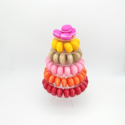 6 Tier Layer Macaron Tower 10 Tiers Macaron Tower Stand With Acrylic Bottom
