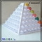 Multifunction 31cm Tall Plastic Macaron Packaging French Macarons Stand