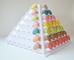 Multifunctional 7 tiers macaron tower macaron display stand for wholesales