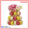 Beautiful 4 tier macaron tower stand display packaging