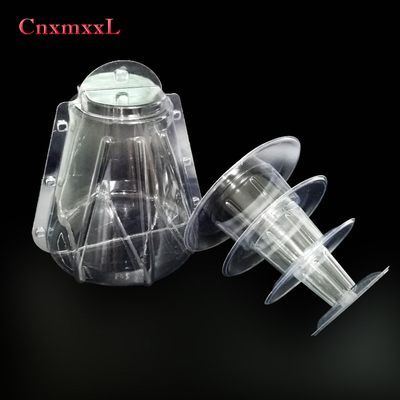 Convenient Small Macaron Plastic Display Stand Tower 37pcs  Recyclable