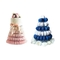 6 tier clear macaron tower blister macaron tower