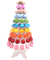 Elegant plastic 10 tier/layer macaron display tower stand holder for wedding party
