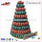 Retail online order 10 tier macaron tower stand for display with Acrylic base